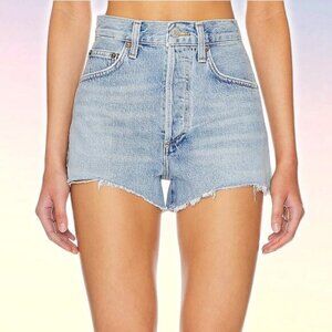 NWT AGOLDE Dee Vintage High Rise Short In Hazard Size 23